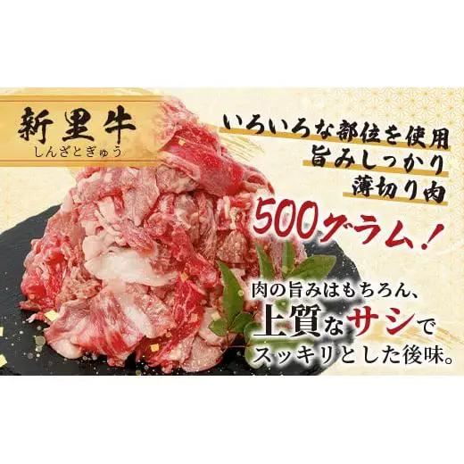 石垣島産 黒毛和牛 新里牛 多用途抜群！ 切落し (500g×1) 500g SZ-13