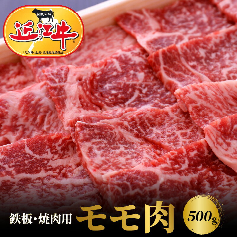 【ふるさと納税】【冷蔵でお届け】 近江牛 焼肉用 モモ肉 500g 赤身 脂身が少ない ブランド牛 日本三大和牛 霜降り 国産 黒毛和牛 産地直送 お肉 牛肉 もも肉 鉄板焼 焼き肉 バーベキュー 旨味 サシ BBQ お取り寄せ お取り寄せグルメ 滋賀県 守山市 送料無料