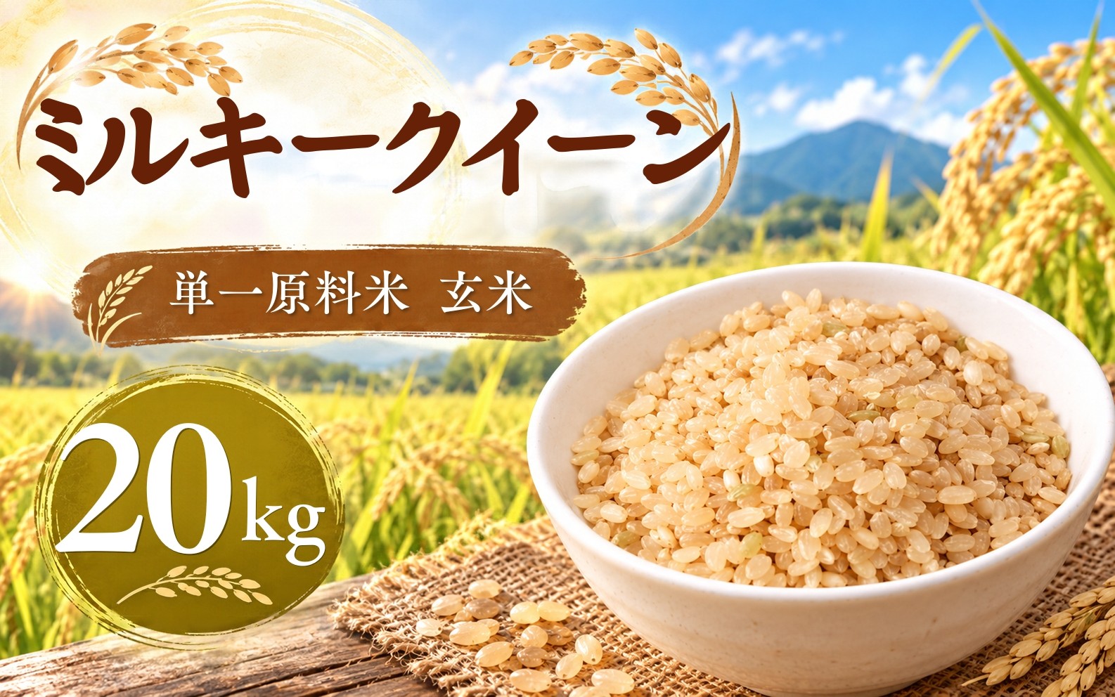 
                  令和8年産 岡山県産 ミルキークイーン 20kg / 先行予約 ミルキークイーン 玄米 20kg こめ コメ 米 おコメ お米 おこめ 精米 せいまい みるきーくいーん しんまい 岡山 真庭 お米 岡山県 人気 ブランド 2026年産 【leaf008-01】
                