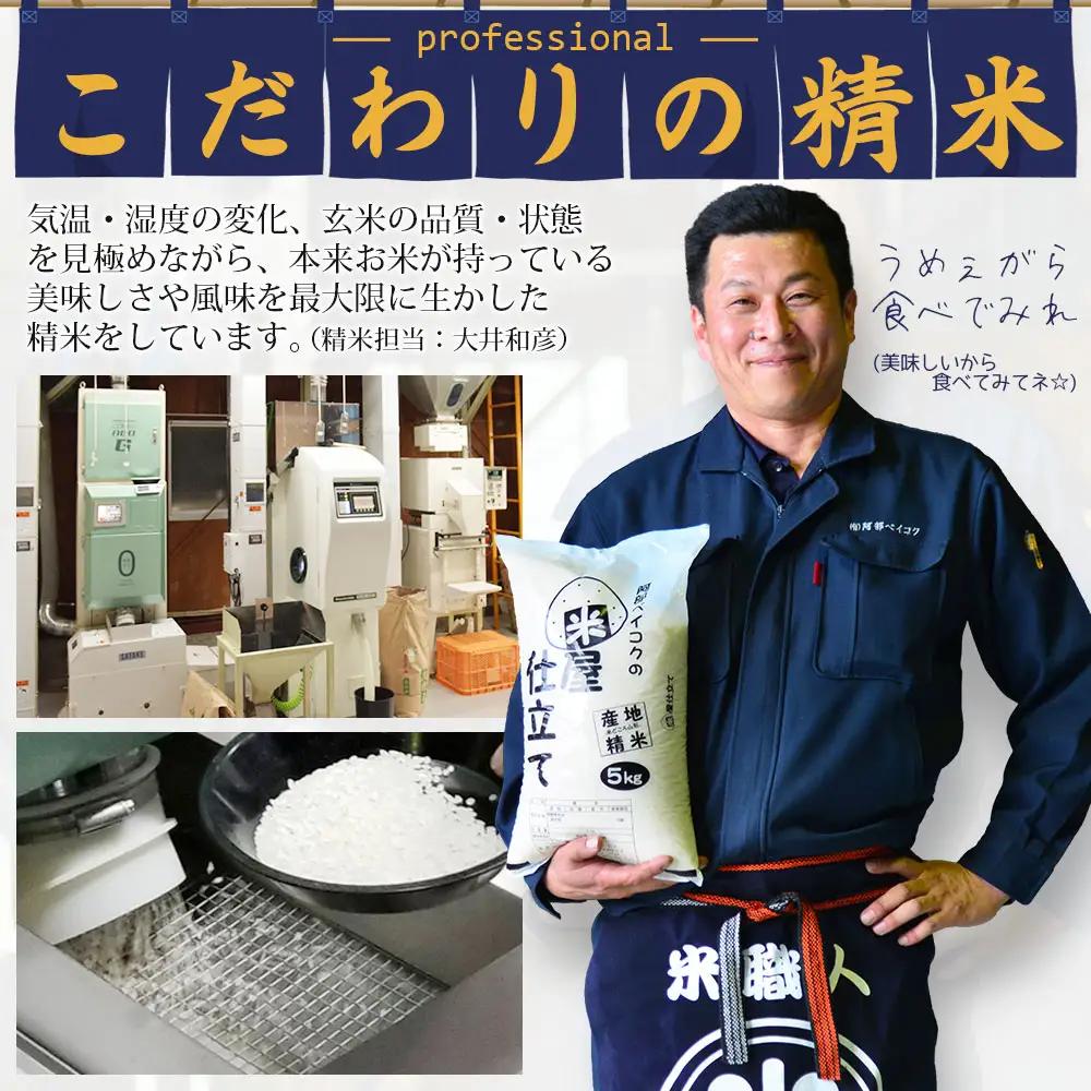 【令和7年産】 はえぬき 無洗米　5kg (5kg×1袋)　山形県庄内産　有限会社 阿部ベイコク　| ブランド米 米 こめ コメ ごはん ご飯 国産 庄内米 美味しい おすすめ 人気 山形県 鶴岡市