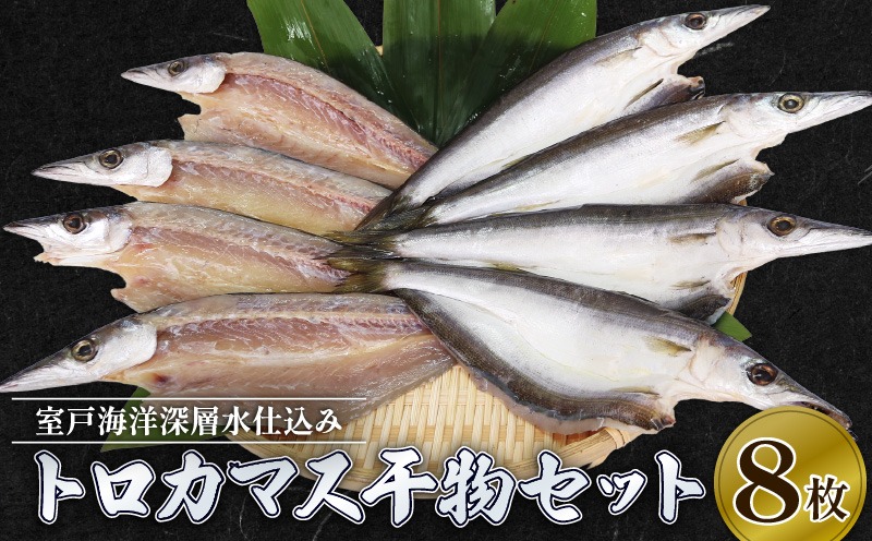 脂乗り抜群 トロカマス 干物 8枚 室戸海洋深層水仕込み | 国産魚 高知県室戸市 いずま海産 創業50年 魚介 海鮮 惣菜 冷凍 ギフト BBQ おかず 酒の肴 送料無料