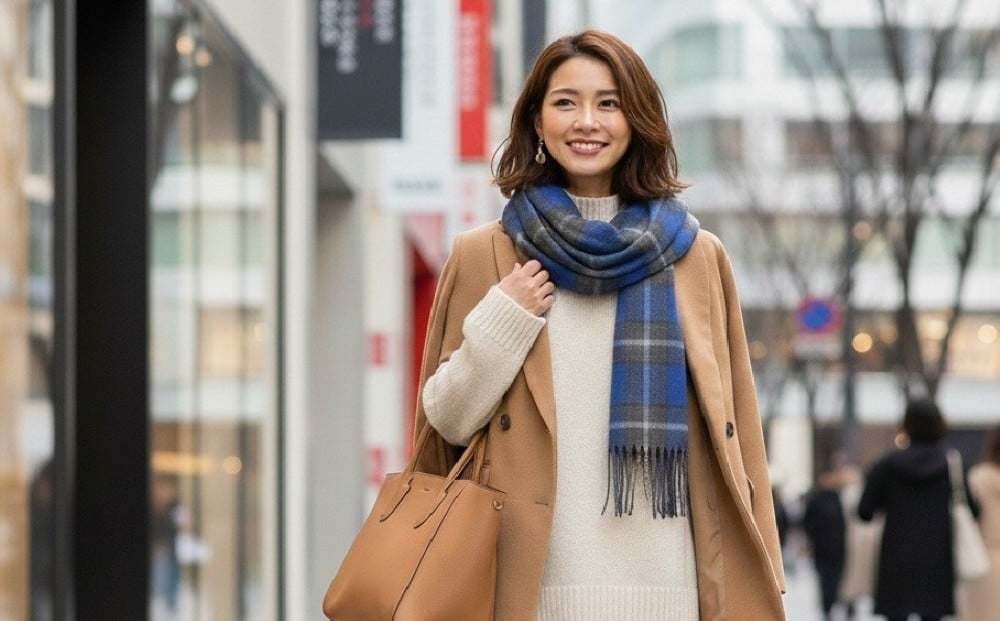 着用画像はイメージです（AI生成）。実物と色味・質感が異なる場合があります。