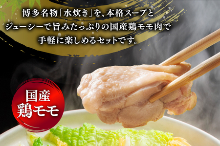 水炊き【3回定期便】訳あり 博多水炊き 10人前 2人前×5 水炊き