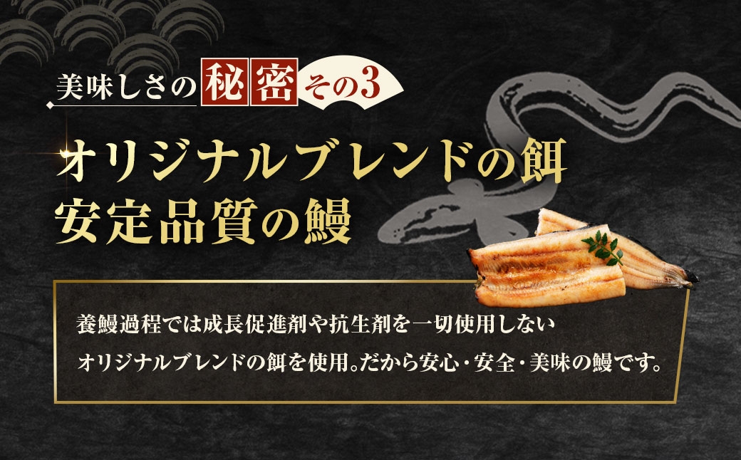 めぐみうなぎ白焼き6尾