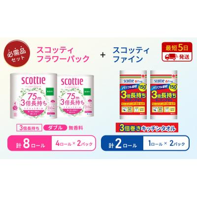 ふるさと納税 岩沼市 キッチンペーパー+トイレットペーパー無香料2P[No.5704-1760] |  | 01