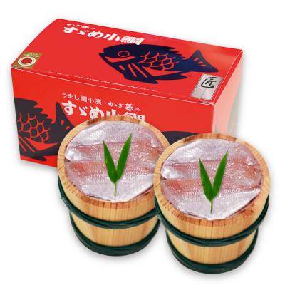 ふるさと納税 小浜市 お届けして直ぐお召上がり・GI取得の優れもの・特別小ぶりの身を詰め込んだ小鯛の笹漬け匠2個入り |  | 02