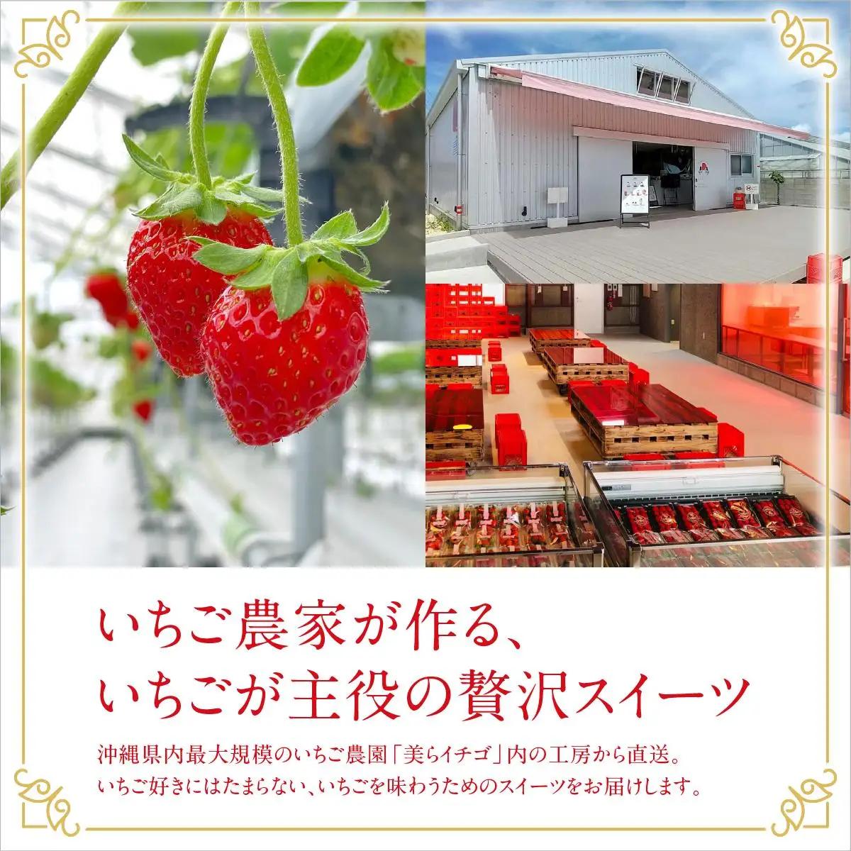 イチゴとなめらかプリン＆イチゴとレアチーズ セット   
