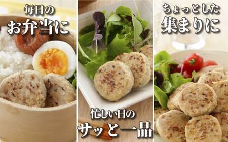 真アジ の アジバーグ  たっぷり 40個入 !!  小分け 冷凍 国産の鮮度の良い 真あじ を使用した ふっくら 食感 ヘルシー な 魚 の ハンバーグ　お弁当 や 日々の食卓 に 簡単 調理 です