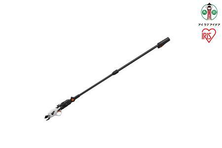高枝バサミ 剪定 3.7V 充電式 キャッチ機能付き 充電式高枝剪定はさみ アイリスオーヤマ 家電 電化製品 コードレス 軽量 電動 JTH10 ホワイト
