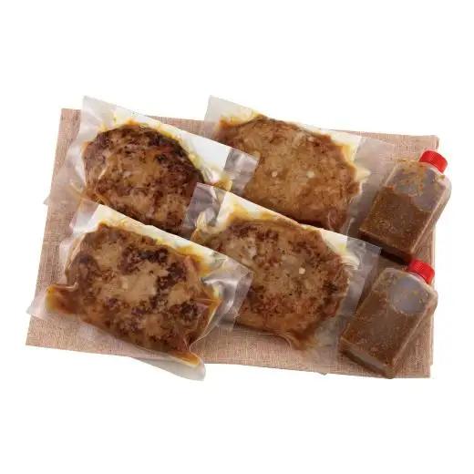 〈ハンバーグ家SS389〉長崎和牛ゴロゴロハンバーグ(合挽)