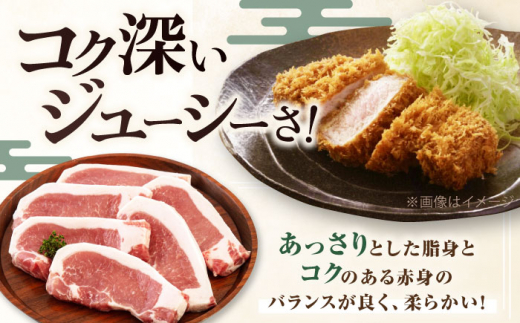 三元豚 ロースステーキ 8枚（100g/枚) 肉 豚肉 ロース ステーキ ステーキ用