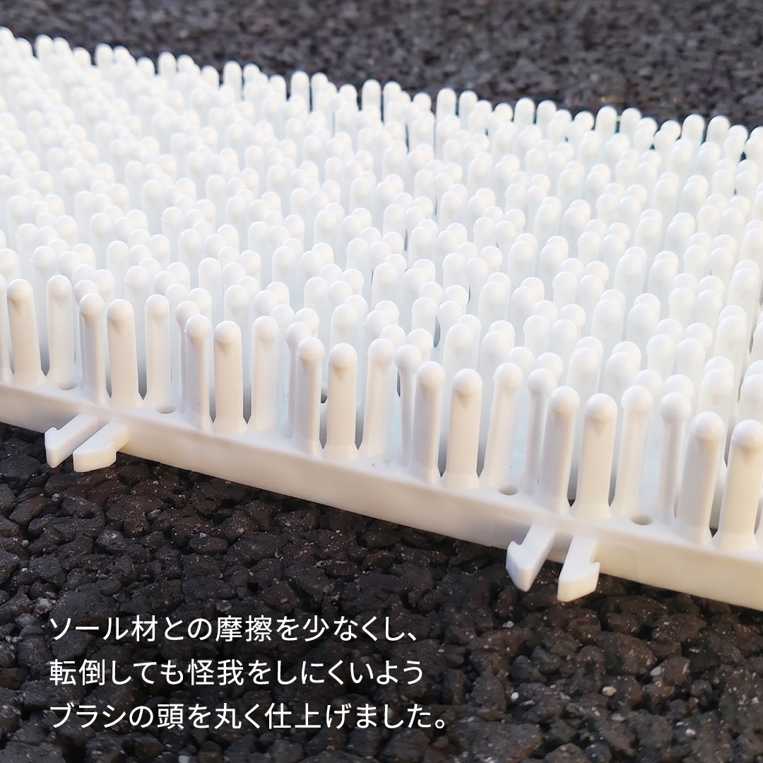 スノーボードブランド監修 オフトレ用 グラトレブラシ 20枚入(ピンク) グラトリ練習用 グラトリ グラトレ トリック オフトレ オフトレーニング 人工芝 地上練習 スノーボード スノーボードブランド
