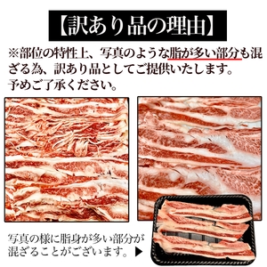 【ふるなび限定】訳あり【A4～A5】牛肉 ともばらしゃぶしゃぶすき焼き用牛肉 500g FN-Limited-SP