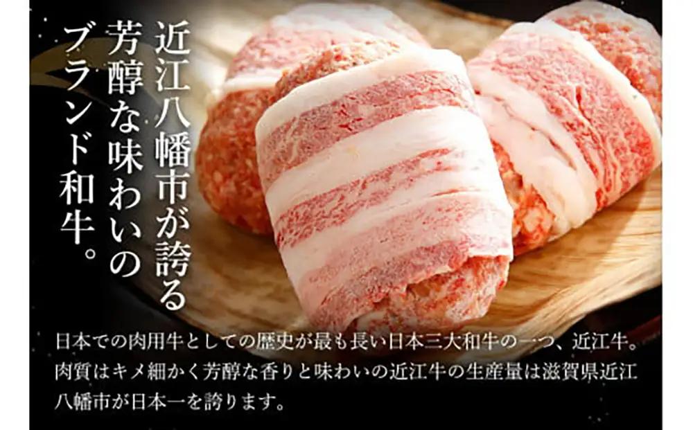 【PRキャンペーン対象】ハンバーグ 近江牛 プレミアム 750g (約 150g × 5個 ) ブランド 牛肉 黒毛和牛 【Y095W】