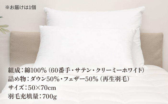 【高島屋選定品】〈富士新幸九州〉「GuuG」50×70cm ダウンピロー アップサイクル ダウン50%《壱岐市》[JFJ043] 22000 22000円 