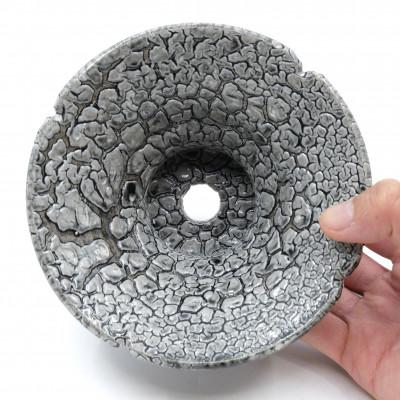 ふるさと納税 かすみがうら市 狂鉢 Babel -Black crack-(135-160mm) |  | 02