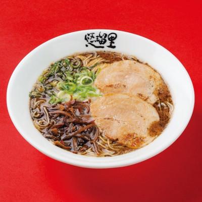 ふるさと納税 宮崎市 悠瑠里の黒ら〜めん4食セット×悠瑠里特製餃子2P×鶏餃子2P