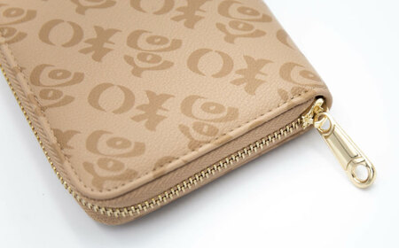 高知の財布 ベージュ / 高知 ブランド 財布 長財布 合成皮革 革 アパレル ビジネス 贈り物 プレゼント ご当地 【株式会社ブランド高知】[ATDW002]