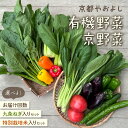 【ふるさと納税】有機野菜・京野菜の『京都やおよし』の京丹後・亀岡市お野菜詰め合わせ 米 九条ネギ 選べる セット 野菜 お野菜 京野菜 詰め合わせ ふるさと納税 野菜 セット 定期便