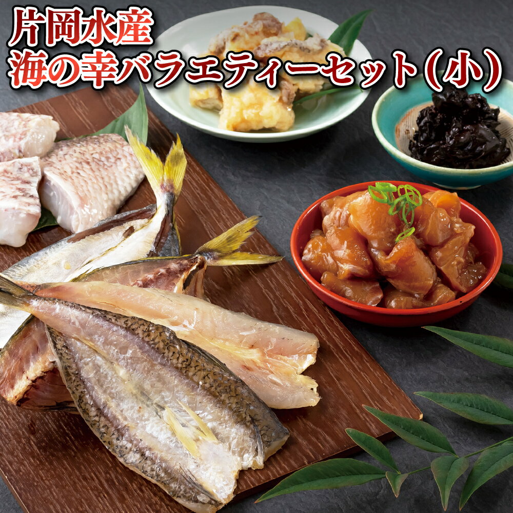 【ふるさと納税】片岡水産 海の幸 バラエティーセット ( 小 ) 真鯛 カキ 海産 一夜干し 九十九島 プレゼント ギフト 贈答 贈答用 お中元 お歳暮 御中元 御歳暮