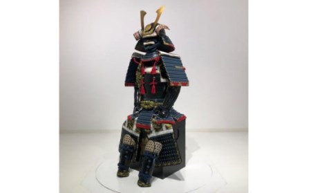 紺糸威大袖黒二枚胴具足 US-012
