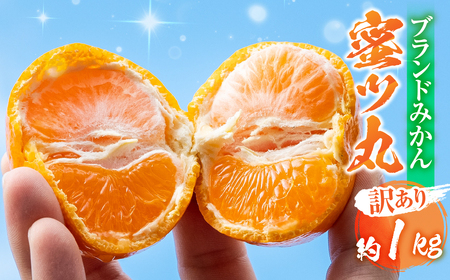 ≪先行予約≫こだわり蜜柑 蜜ツ丸 家庭用 バラ詰め 約1kg+痛み補償250g みかん みかん