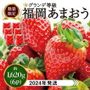 【ふるさと納税】【先行予約・2024年3月初旬より順次発送】【 期間限定 】 あまおう いちご 1,620g ( 約 270g × 6パック ) 糸島市 / 株式会社HSP-テクノ [AZL002] グランデ等級 福岡県産 15000円