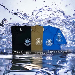 市制70周年記念デザインTシャツ（ワンポイントコヨーテブラウン・ドライ）男女兼用サイズ 【R01064】