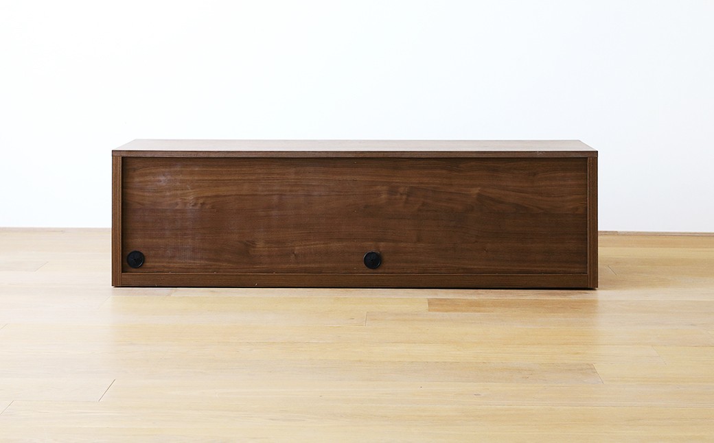 高野木工 RIB SERIES リブシリーズ 150ローボード ウォルナット