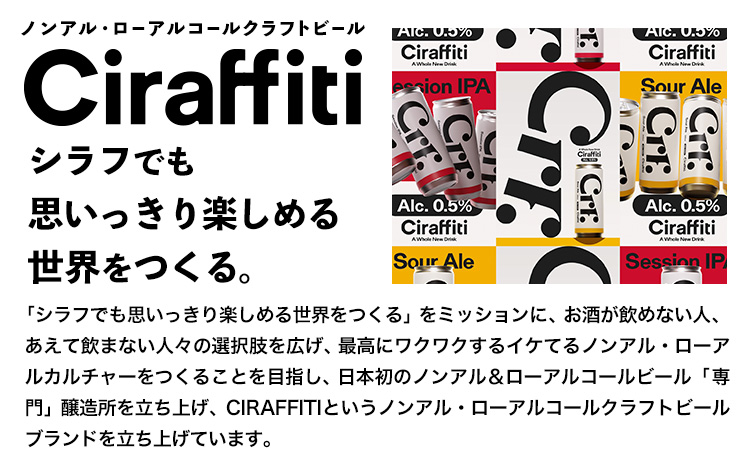 CIRAFFITI Session IPA 30本セット トリクミ 《30日以内に出荷予定(土日祝除く)》鳥取県 八頭町 送料無料 ビール クラフト ローアルコール