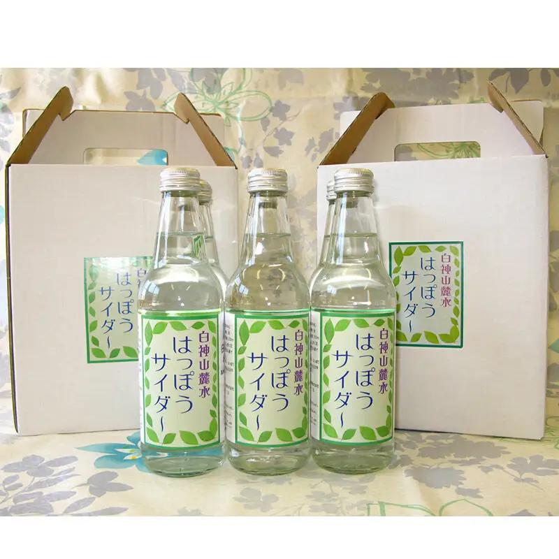 サイダー 白神山麓水使用 はっぽうサイダー 330ml×6本