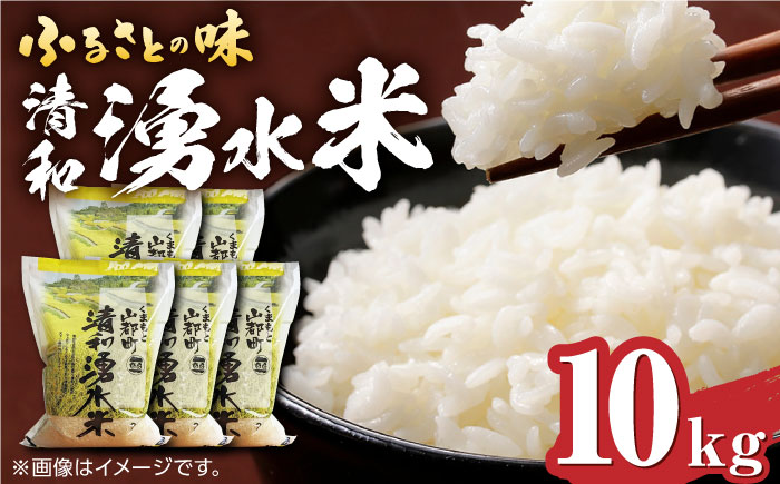 清和 湧水米 10kg お米 熊本産 ヒノヒカリ ひのひかり 【道の駅清和文楽邑 清和物産館「四季のふるさと」】 [YAI031]