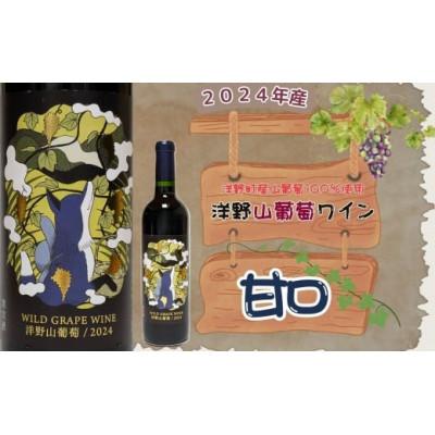 ふるさと納税 洋野町 【2024年産】洋野山葡萄ワイン 720ml(甘口)1本