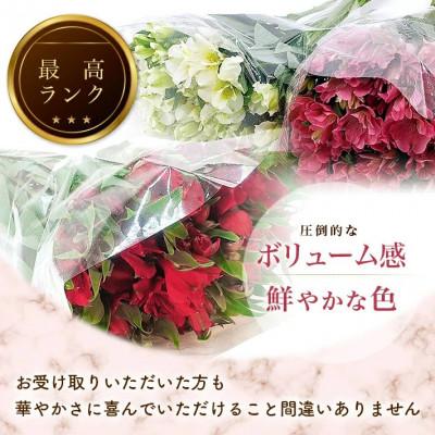 ふるさと納税 酒田市 アルストロメリアの花束　計30本(白色、ピンク色、赤色/各10本) |  | 02