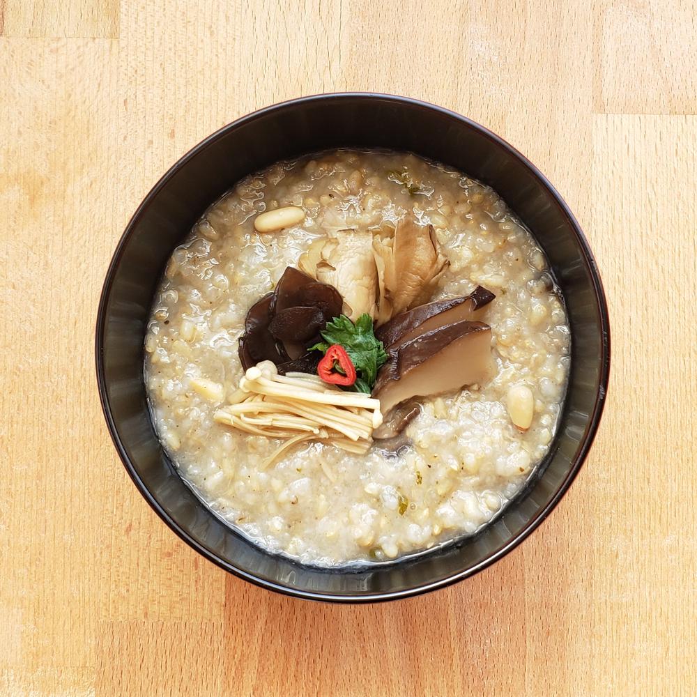 【ふるさと納税】レトルトきのこ粥セット 有機玄米 乾燥キノコ 茸 お粥 おかゆ 無添加 グルテンフリー ヴィーガン レトルト食品 保存食 防災食 長崎県 長崎市 送料無料