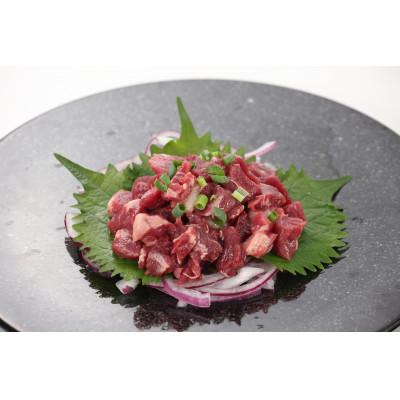 ふるさと納税 合志市 熊本の味「桜」　馬刺し　馬九行久セット　約760g　タレ付(合志市) |  | 01