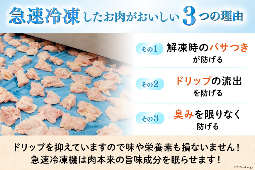 鶏肉 若鶏 もも 切身 小分け 250g×8p 計 2kg [九州児湯フーズ 宮崎県 美郷町 31aj0036] セット 肉 鶏肉 宮崎県産 便利 大人気 鶏 パラパラ IQF 鶏もも 冷凍 国産 _