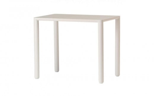 旭川家具　コサイン　coaデスク ホワイト デスク 机 85×55×70cm 12.5kg 【 旭川家具 北海道 旭川市 木製 家具 コンパクトデスク 在宅ワーク 作業台 小デスク リビング学習 リビングデスク コンソールテーブル 選べるカラー エグゼクティブ ハイクラス デザイナーズ シンプル ナチュラル 手作り 北欧 おしゃれ 天然木 無垢 】_01741