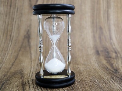 水晶砂時計（１分計）