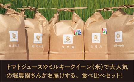 【食べ比べに！】4種類詰合せ（はえぬき・つや姫・雪若丸・ミルキークイーン） 令和7年産 10kg（はえぬき2kg×２・他各2kg×1ずつ 4種類）山形県 朝日町産 2025年産 精米 こめ コメ