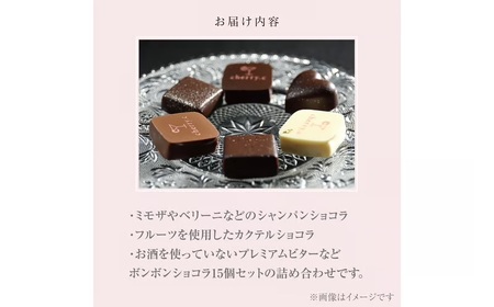 コーヒーポート芦屋浜 [ブレンド2種各250g]  スペシャルティコーヒー【粉】＆cherry.c プレミアム ショコラ アソート15個