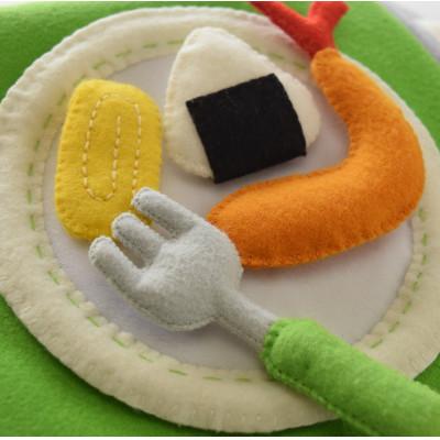 ふるさと納税 深川市 手づくり布絵本C「だいすき」と布バック |  | 02