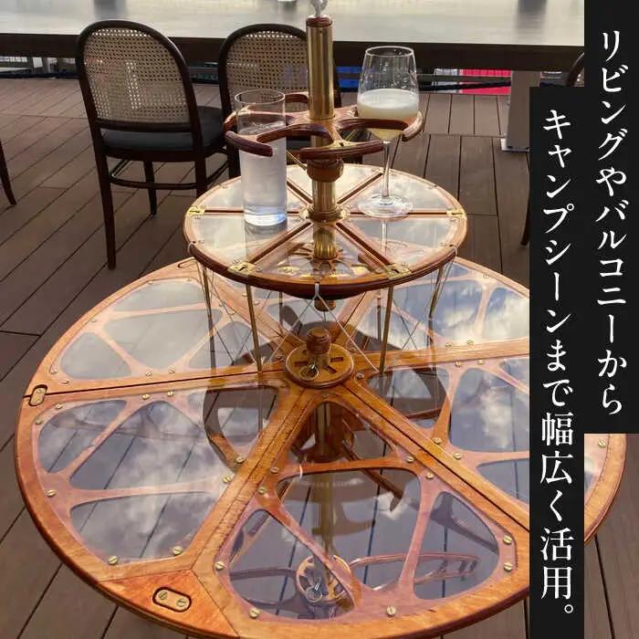 【持ち運び可能】 折りたたみテーブル　 高額 [ASAZ029]