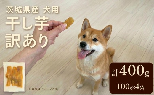 【 先行予約 】【 塚田商店 】 犬用 干し芋 訳あり 100g × 4袋 無選別 ドックフード ペットフード 犬 国産 無添加 さつまいも 芋 おやつ 和菓子 いも イモ 工場直送 マツコの知らない世界 スーパーツカダ
