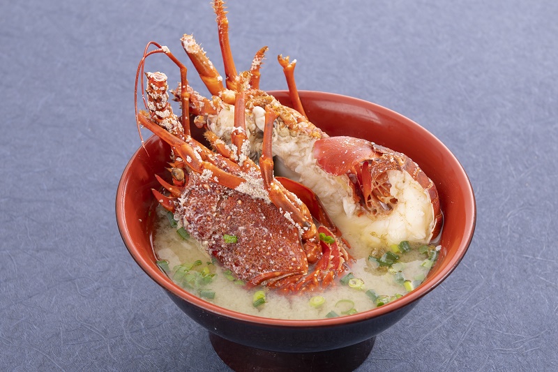 [活き〆冷凍]肝付町内之浦産伊勢海老(えっがね)の刺身<超特大サイズ>