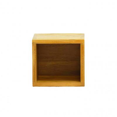 ふるさと納税 中野区 CDボックス S 幅18cm 奥行き16.3cm 高さ16.5cm チーク無垢材 |  | 01