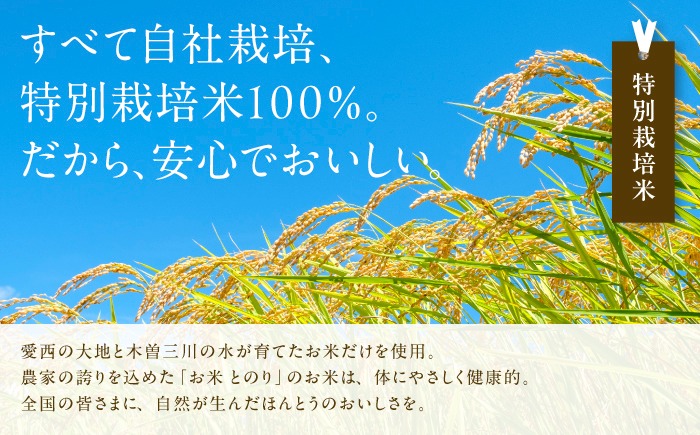 あいちのかおり 白米10kg 特別栽培米／TONORI[AECT025]