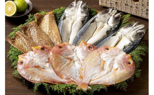 【博多大丸おすすめ品】「ウエダ」海鮮干物3種9枚セット