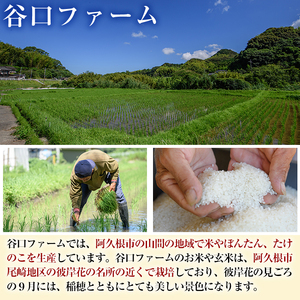 ＜定期便・全6回＞鹿児島県産のお米 あきほなみ(1回のお届け5kg・計30kg) 国産 白米 自社精米 ご飯 おこめ おにぎり お弁当 定期便 あきほなみ【谷口ファーム】akn064-12