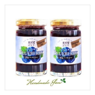 
信州蓼科高原産果実の手作りジャム(プレザーブスタイル) ブルーベリー 140g×2個セット/BB【1466095】

